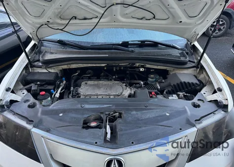 2012 Acura Mdx Advance z USA, uszkodzony, nr VIN 2HNYD2H65CH536450